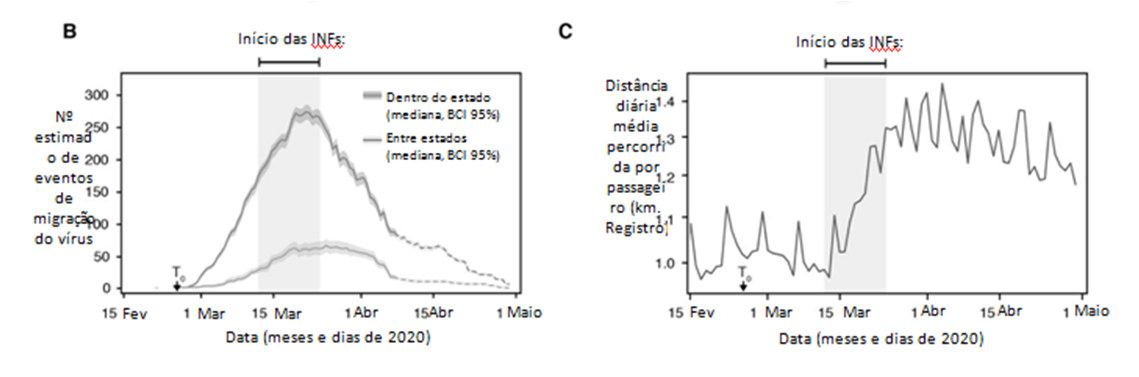 Evolução e disseminação epidêmica da SARS-CoV-2 no Brasil