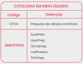 DB EXPRESS: CITOLOGIA EM MEIO LÍQUIDO